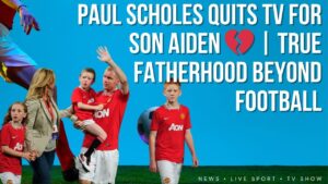 🏟️ Football Legend Paul Scholes: A Father’s Devotion Beyond the Pitch:
