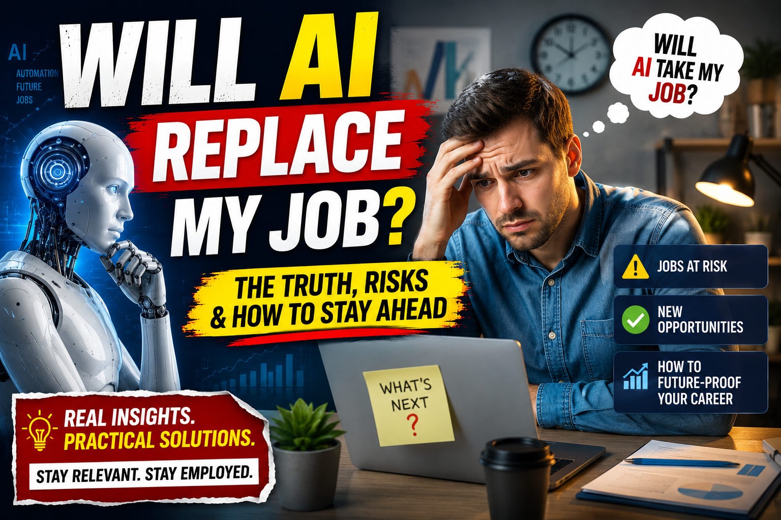 Will AI Replace My Job? Powerful Insights & 7 Survival Strategies